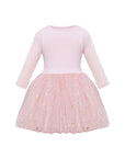 Shiny Pink Dress Set