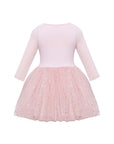 Shiny Pink Dress Set