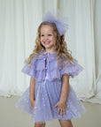 Sparkle Purple Dress Set