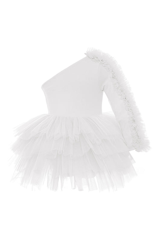 White One Shoulder