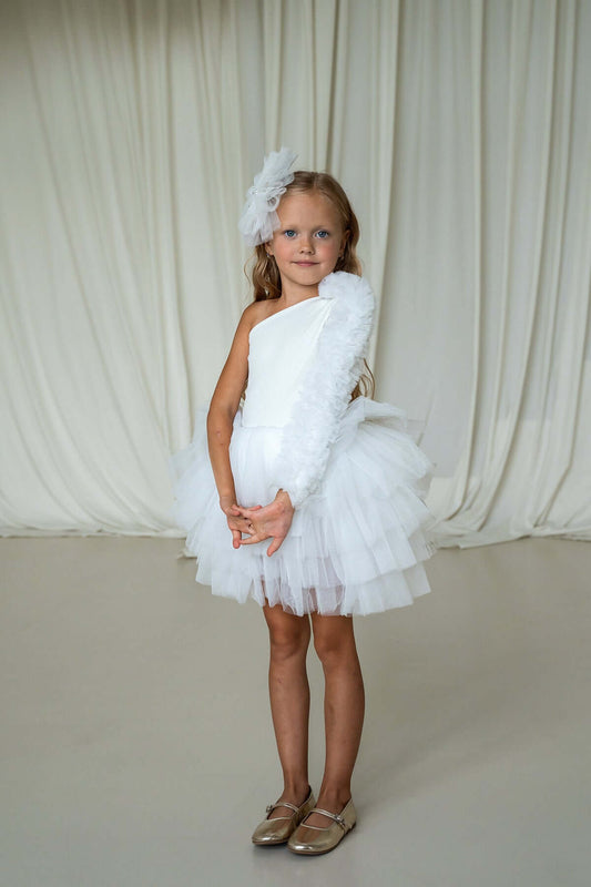 White One Shoulder