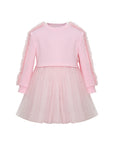 Pink Poppy Sweatshirt Dress