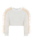 White Poppy Sweatshirt