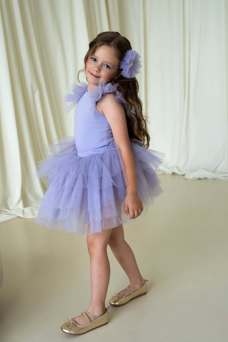 Purple Bloom Tutu Set main image 1