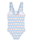 Smocked Swimsuit | Sand Mother