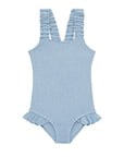 Sand Wave Smocked Swimsuit | Sand Mother
