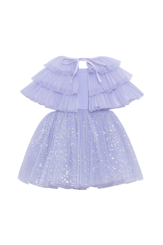 Sparkle Purple Dress Set