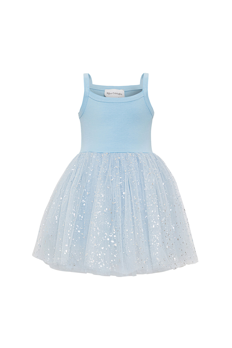 Miss Titli Top - Turquoise Blue and golden