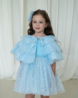 Sparkle Blue Dress Set