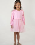 Pink Poppy Sweatshirt Dress